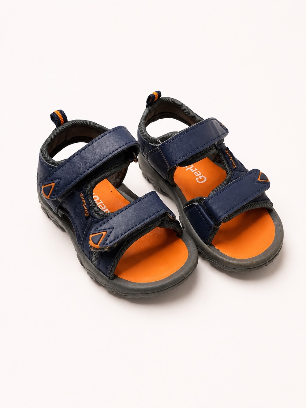 Gerber Navy  Kids Adjustable Sport Sandals